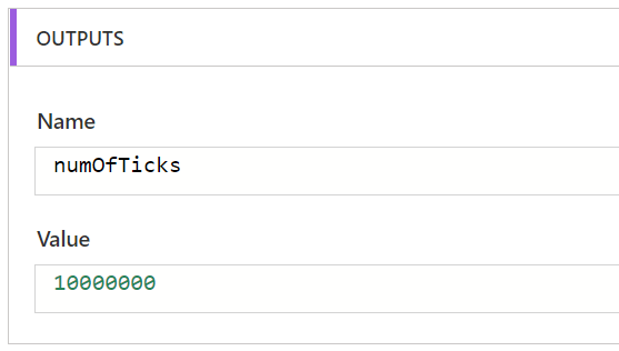 Figure 3 - Power Automate sub() expression result.