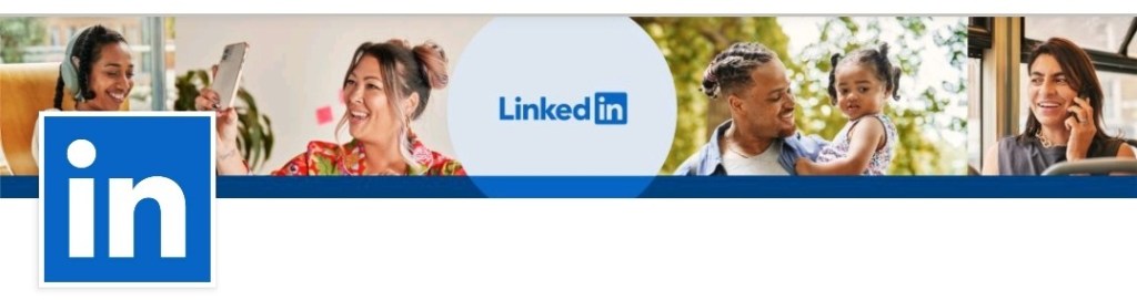 Figure 5 - LinkedIn app screen with layered image controls.