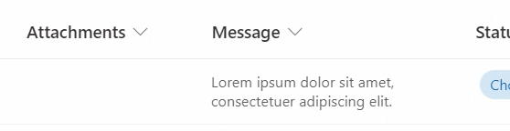 Figure 2 - SharePoint Online list with missing attachment.