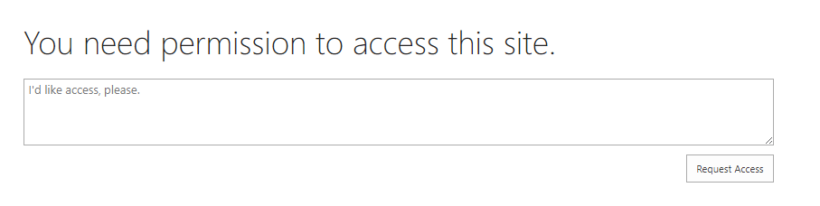 Figure 1 - Account authorized option #1.